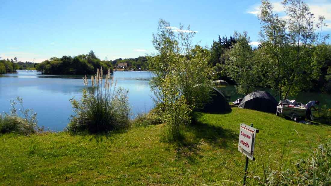 Domaine du lac de Sames pêche