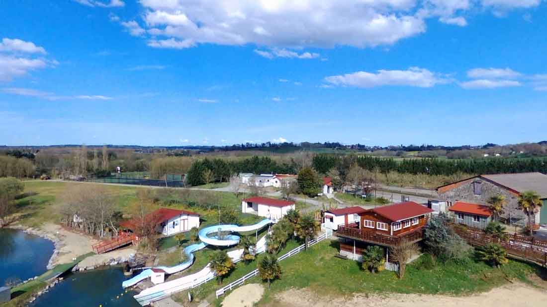 Domaine du lac de Sames tennis