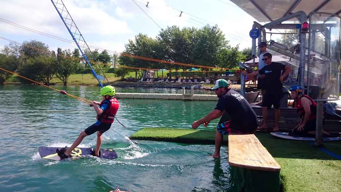 Domaine du lac de Sames téléski TN64